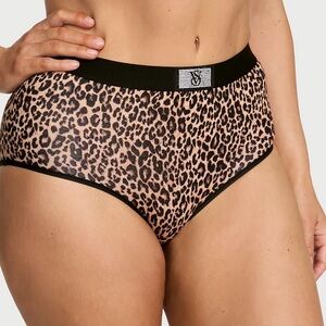 Victoria’s Secret- Logo Cotton Shine Patch Modern Brief Panty